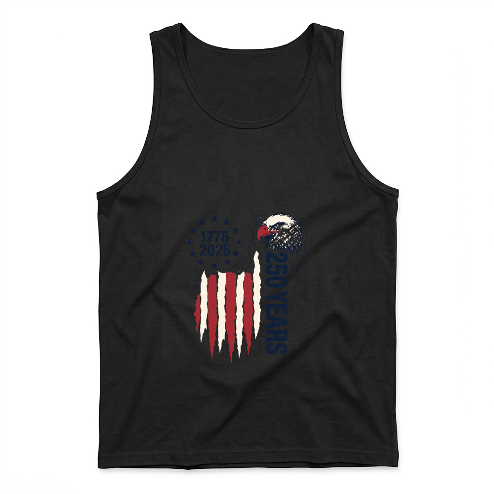 Product 250 Years America Semiquincentennial Eagle Tank Top