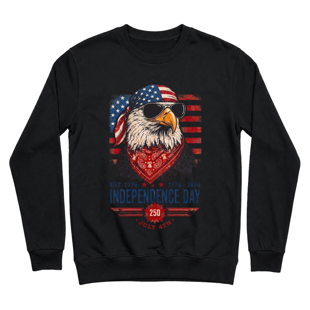 Product 250 Years of American Independence July 4th Unisex Sweatshirt