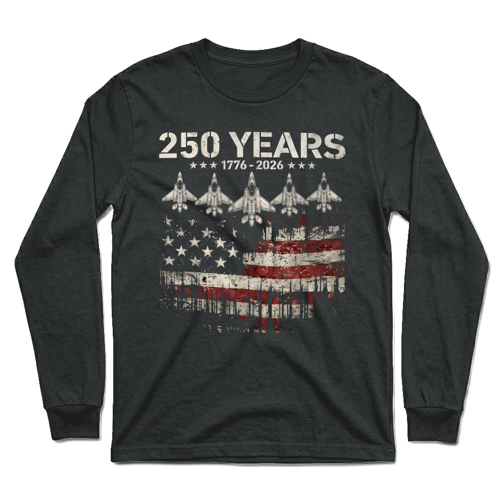 Product 250 Years Patriotic USA Flag Unisex Longsleeve
