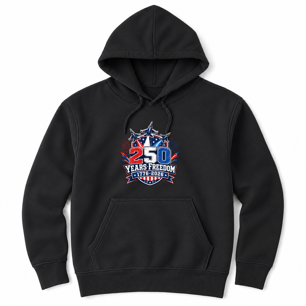 Product 250 Years Freedom USA 4th of July Unisex Hoodie