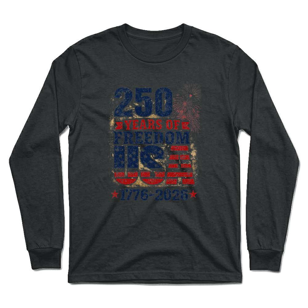 Product 250 Years of Freedom 1776 2026 Unisex Longsleeve