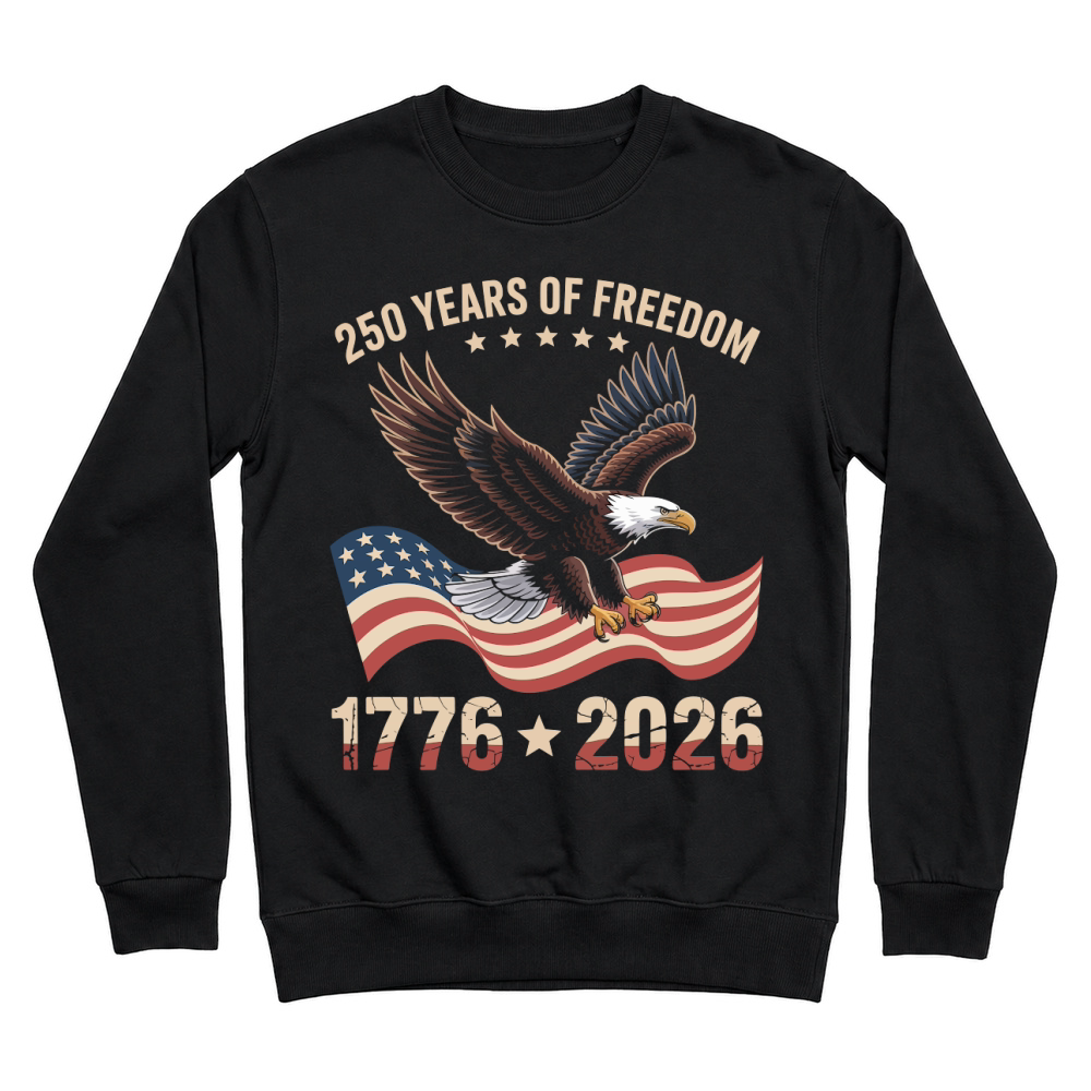Product US 250 Years Anniversary USA 1776 Unisex Sweatshirt