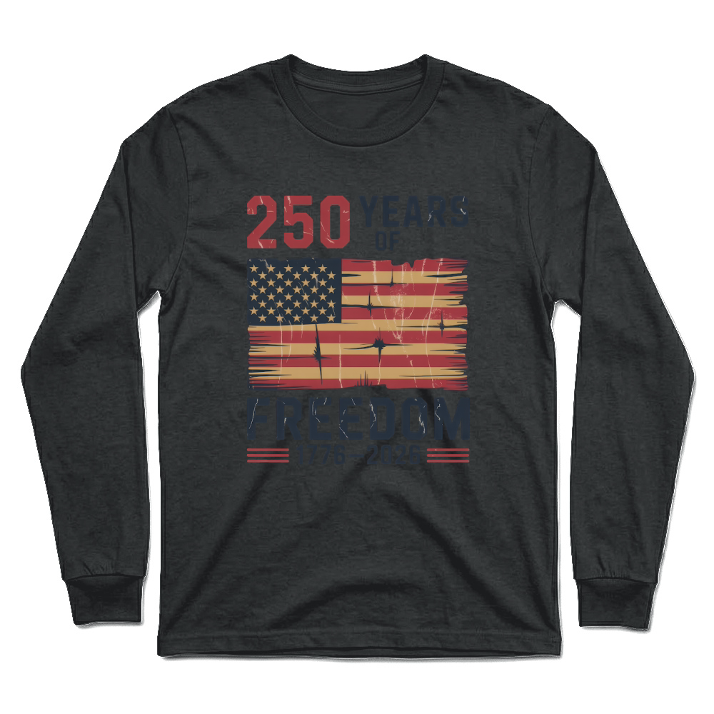 Product 250 Years of Freedom – 1776–2026 Unisex Longsleeve