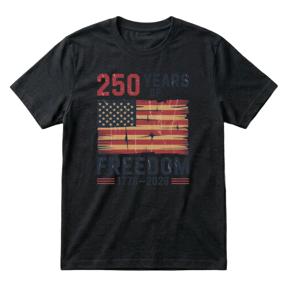 Product 250 Years of Freedom – 1776–2026 T-Shirt