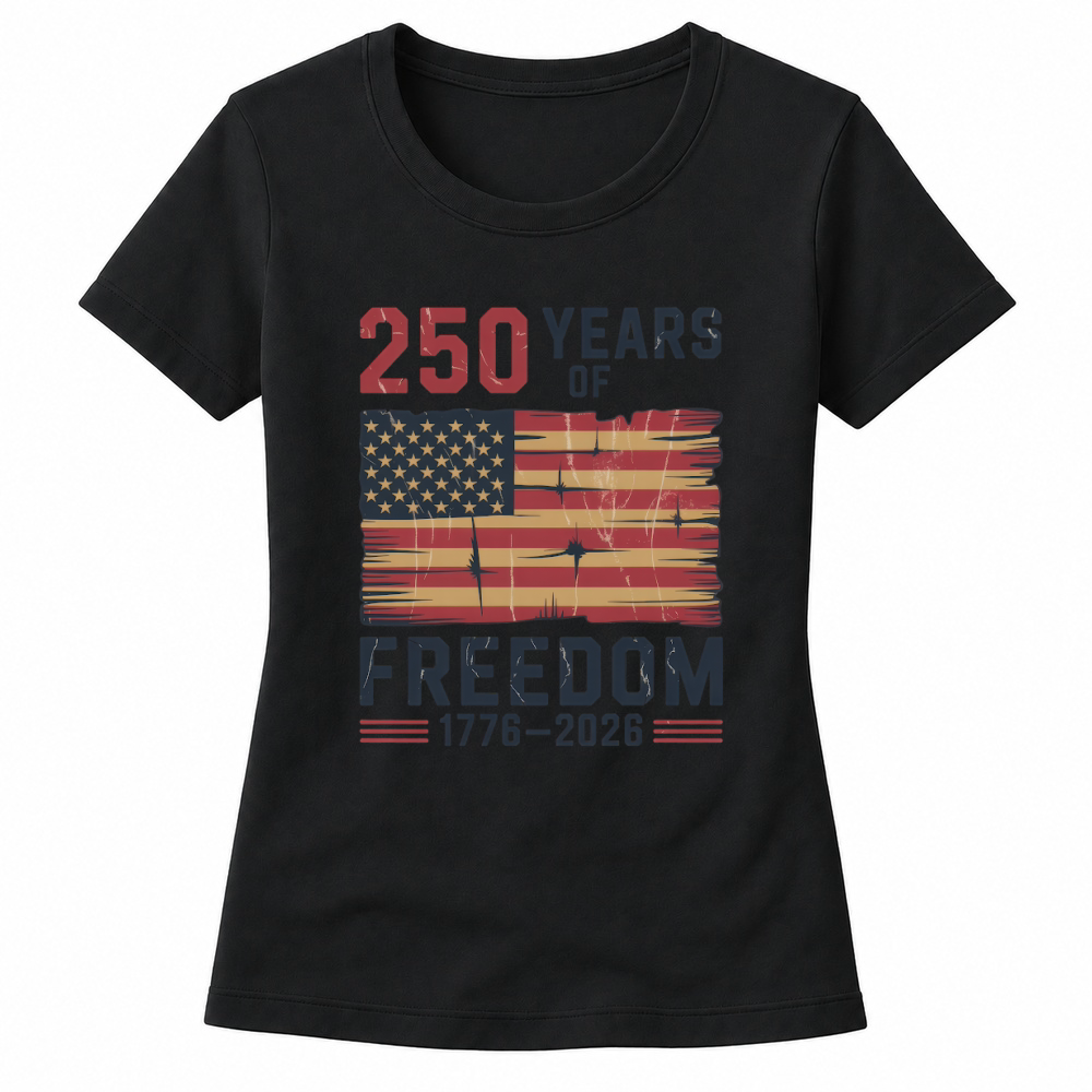 Product 250 Years of Freedom – 1776–2026 Women's T-shirts