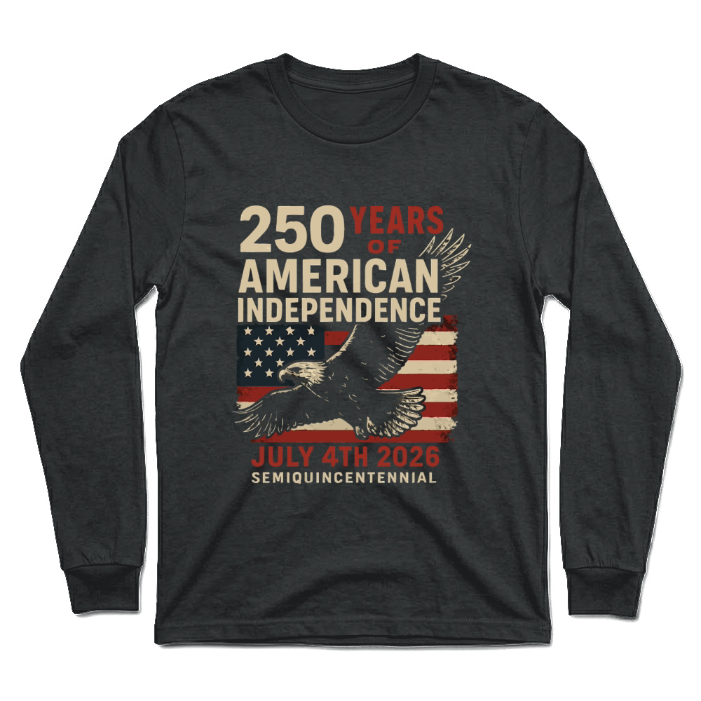 Product 250 Years of American Independence Unisex Longsleeve