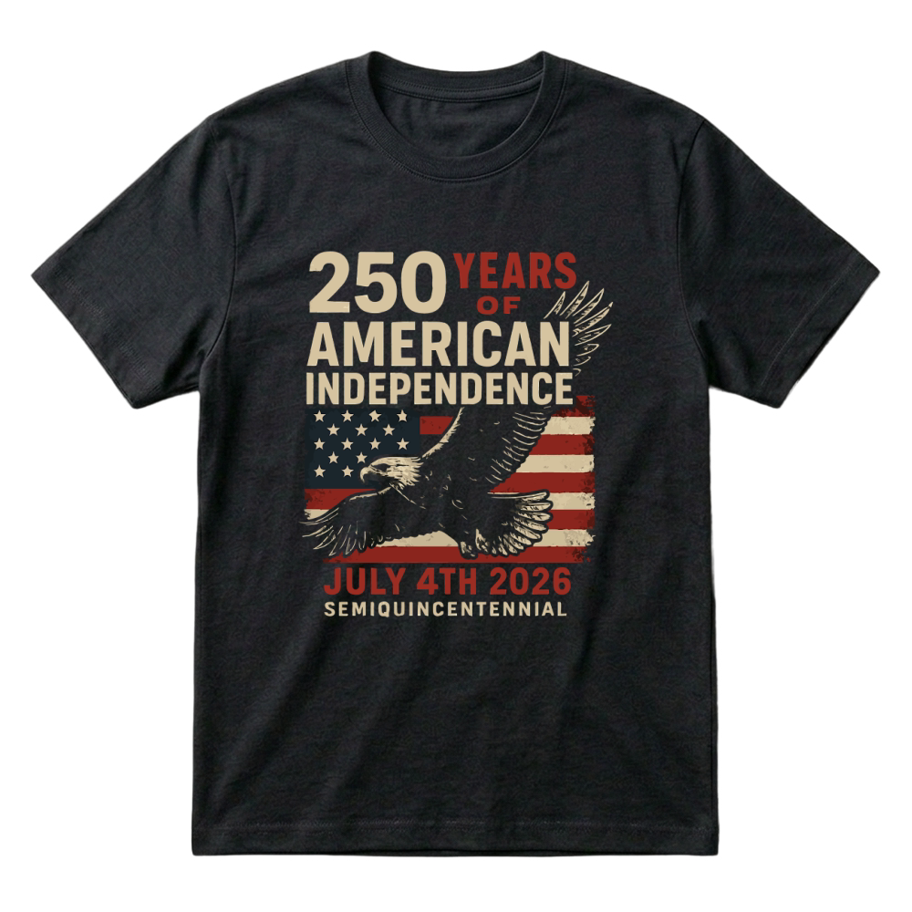 Product 250 Years of American Independence T-Shirt