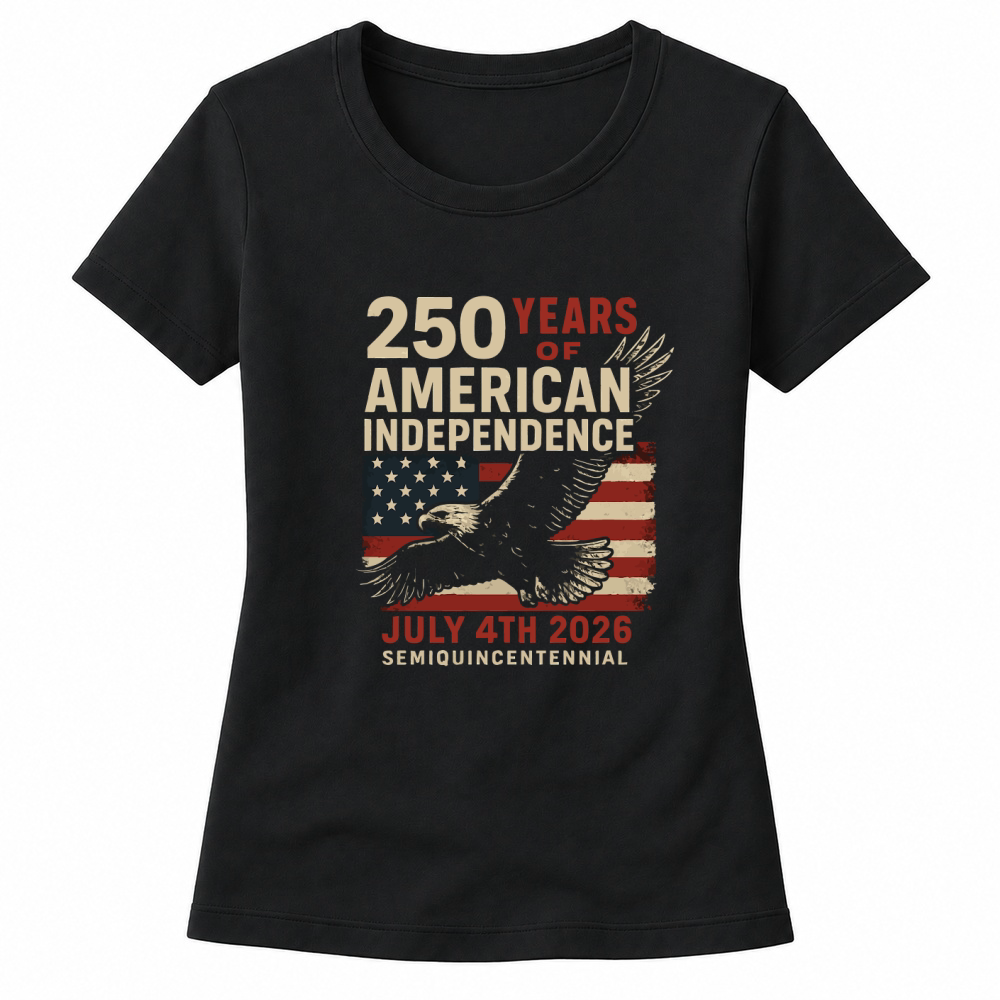 Product 250 Years of American Independence Women's T-shirts