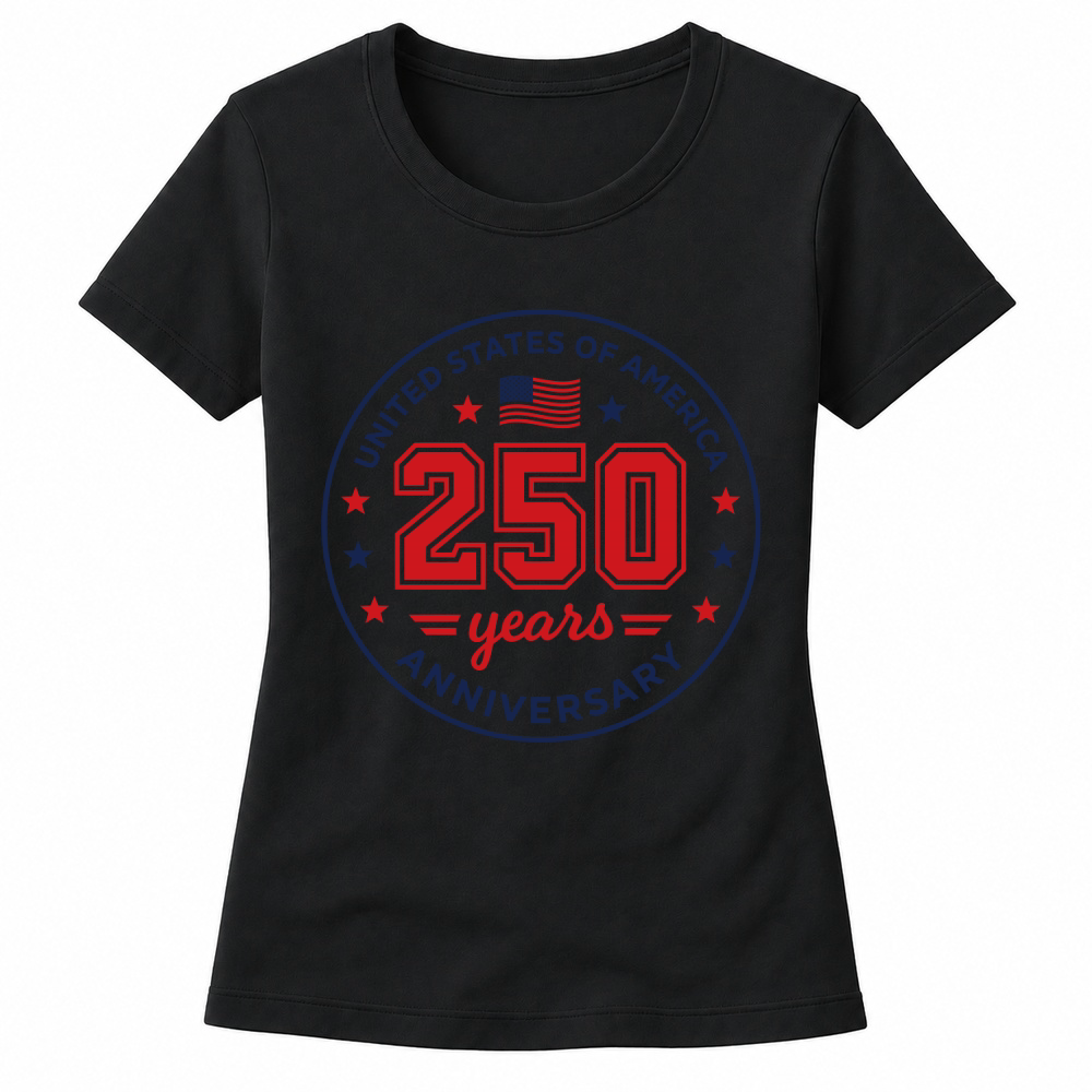 Product United States 250 Years Anniversary Women's T-shirts