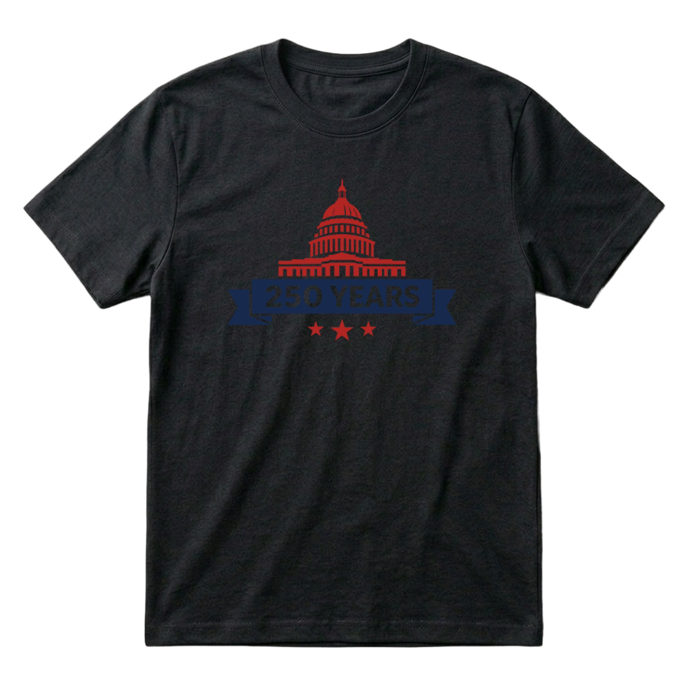 Product USA 250 Years Capitol Emblem T-Shirt