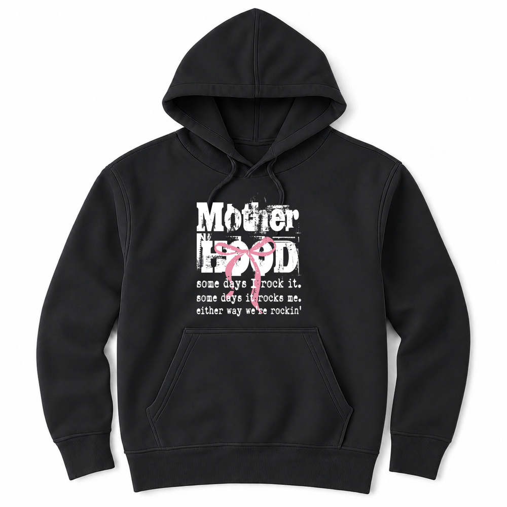 Product Funny Mom Sarcastic Motherhood Coquette Unisex Hoodie