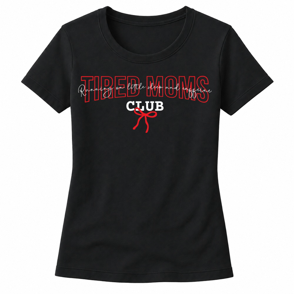 Product Tired moms club Vintage Funny Mom Quote Women's T-shirts