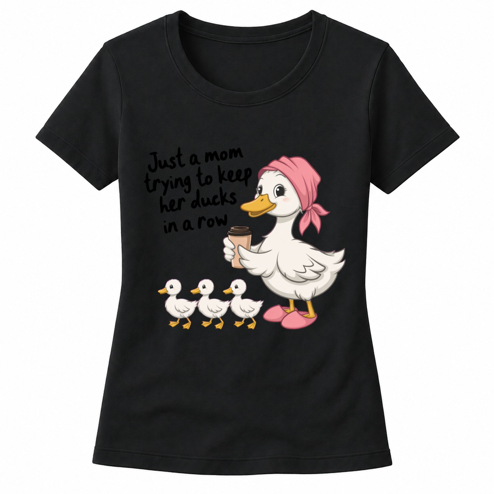 Product Funny Duck Mom Trendy Mothers Day Women's T-shirts
