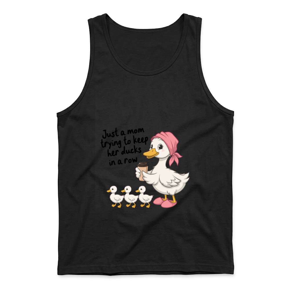 Product Funny Duck Mom Trendy Mothers Day Tank Top