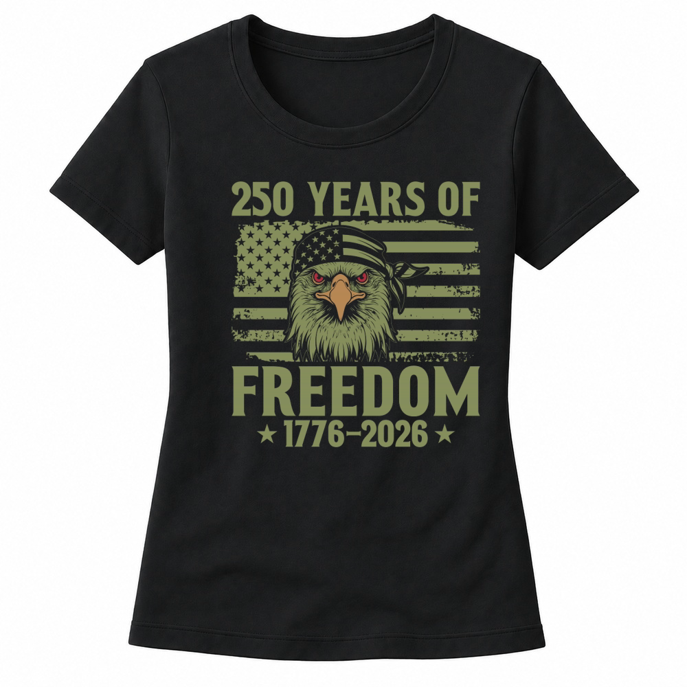 Product 250 Years America Independence Women's T-shirts