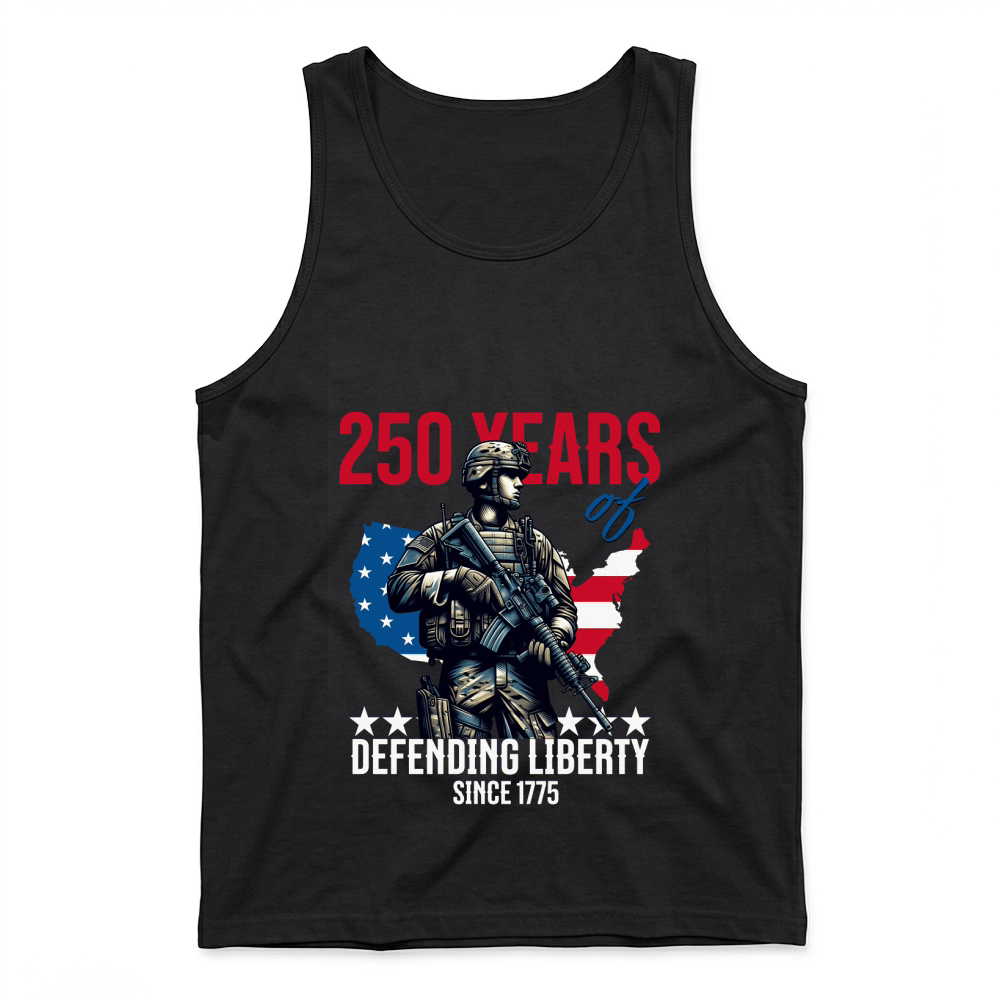 Product 250 Years America Anniversary 250th Independence Day 2025 Tank Top