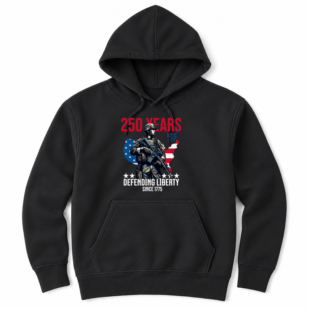 Product 250 Years America Anniversary 250th Independence Day 2025 Unisex Hoodie