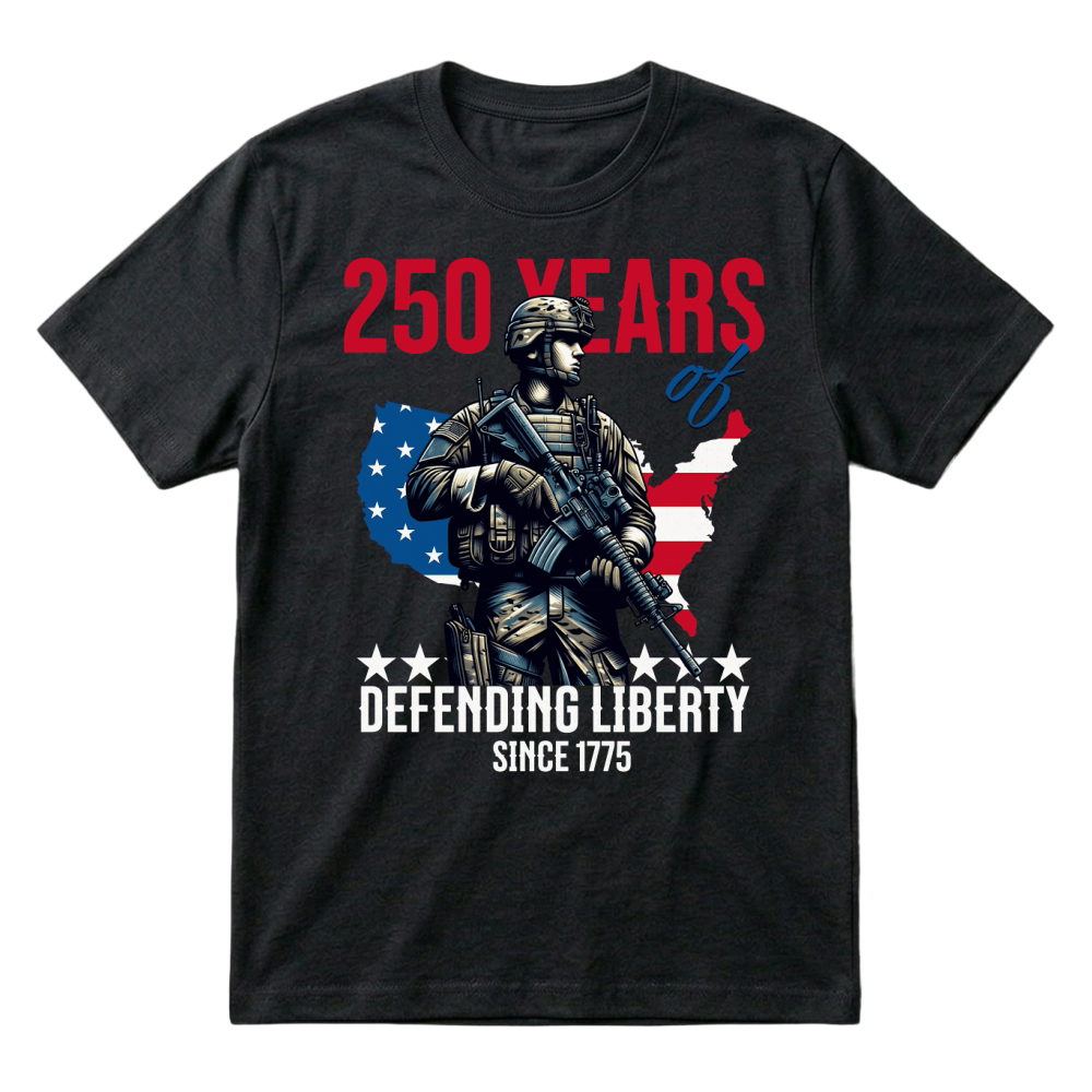 Product 250 Years America Anniversary 250th Independence Day 2025 T-Shirt