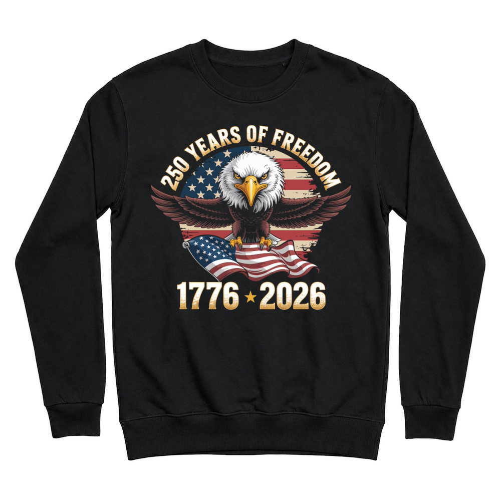 Product US  250 Years Anniversary USA 250th Birthday Unisex Sweatshirt