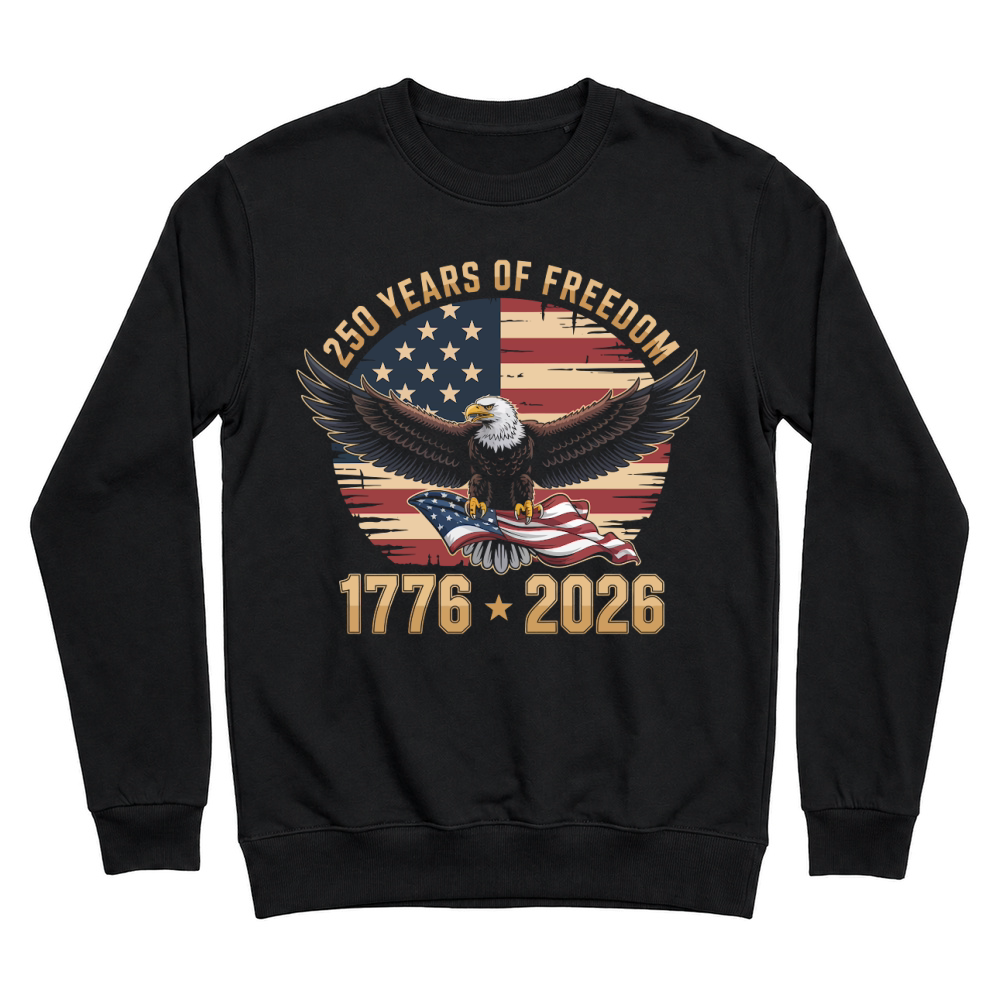 Product US  250 Years Anniversary USA 250th Birthday Unisex Sweatshirt