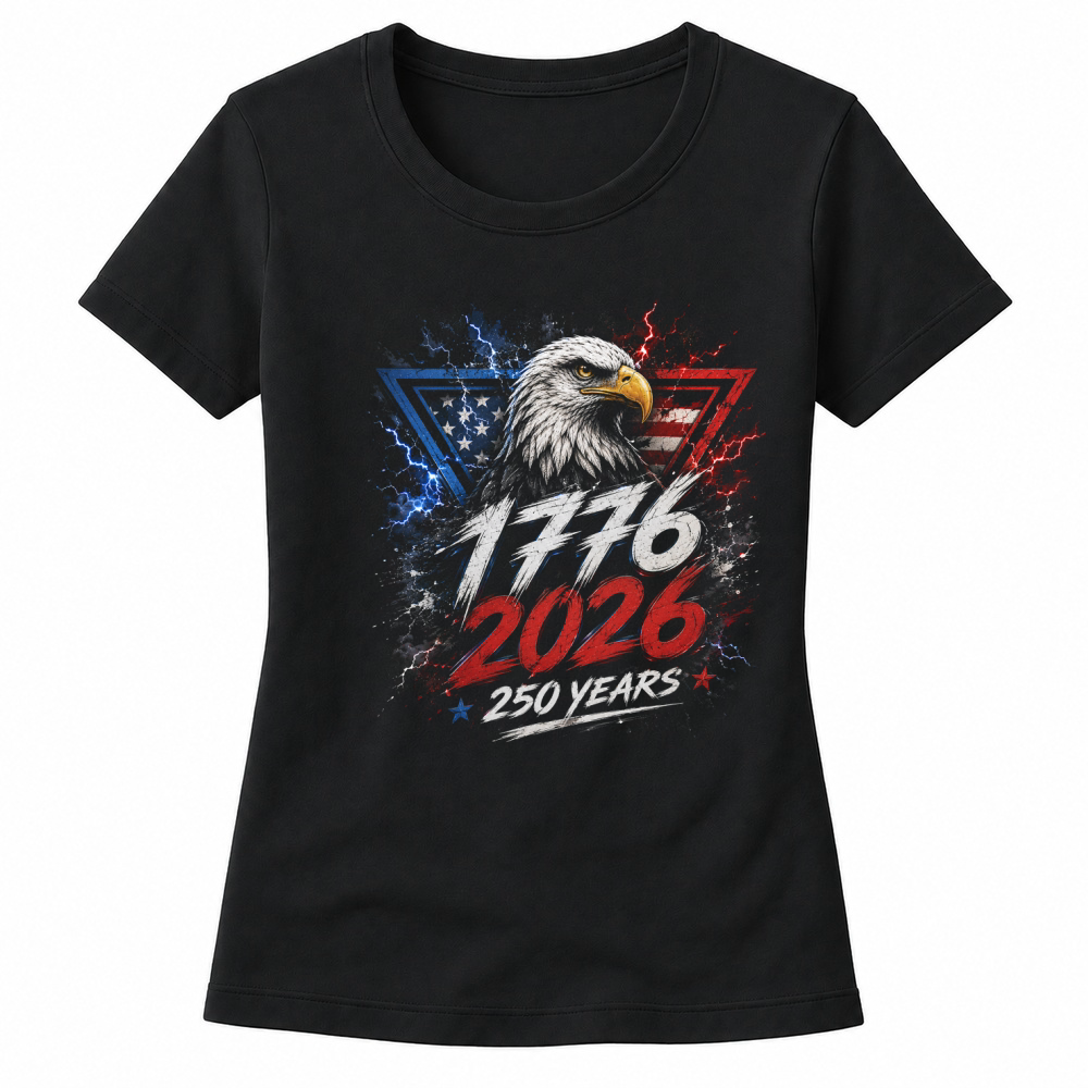 Product 250 Years Eagle 1776 2026 Women's T-shirts