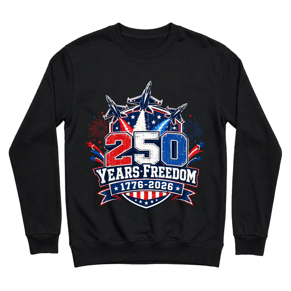 Product 250 Years Freedom USA 4th of July Unisex Sweatshirt