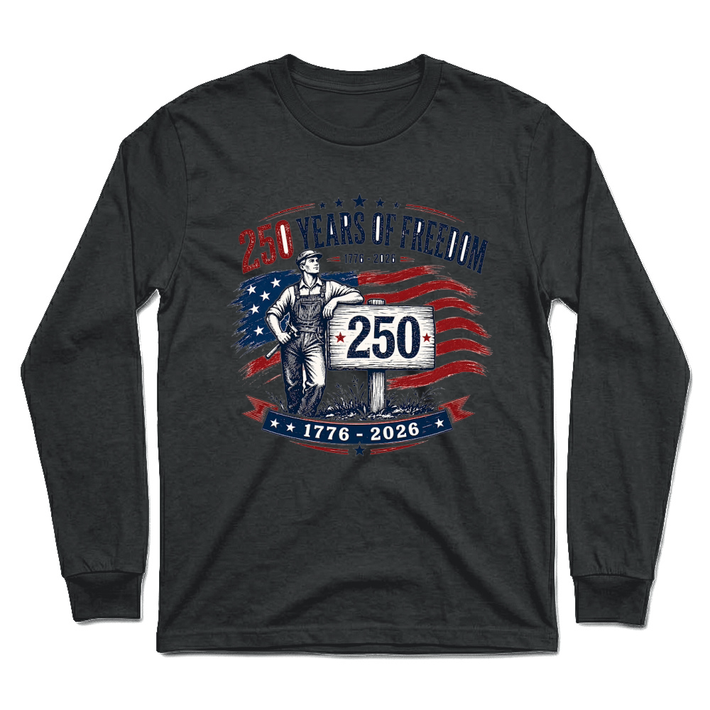 Product 250 Years of Freedom 1776 2026 Unisex Longsleeve