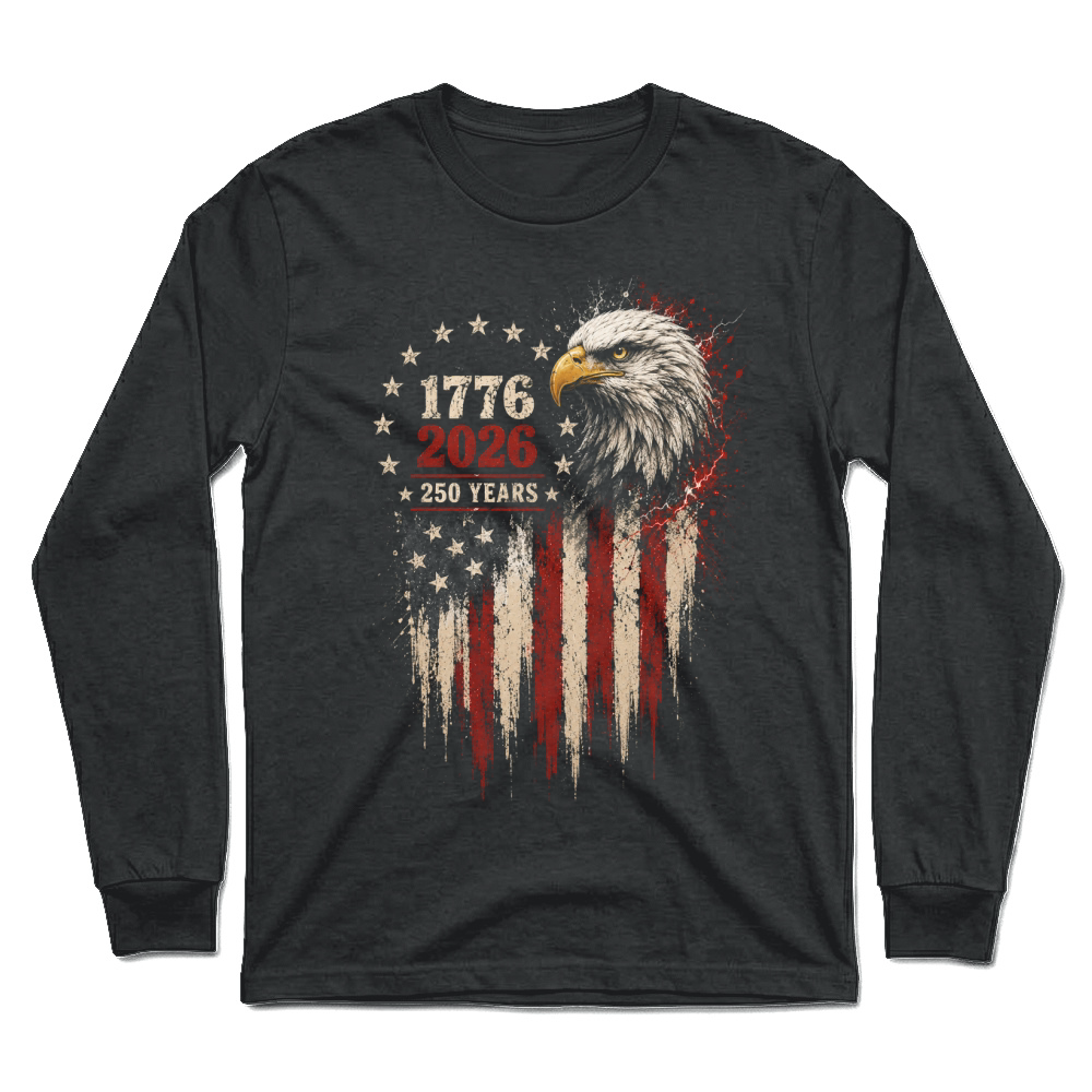 Product USA 250 Years Eagle 1776 2026 Unisex Longsleeve