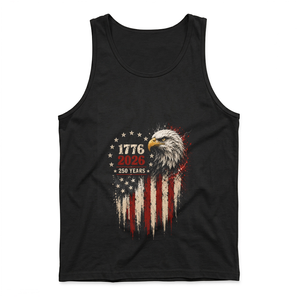 Product USA 250 Years Eagle 1776 2026 Tank Top