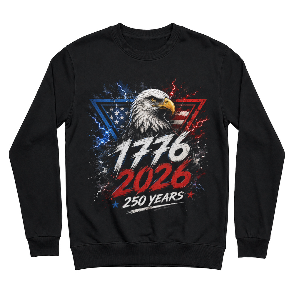 Product 250 Years Eagle 1776 2026 Unisex Sweatshirt