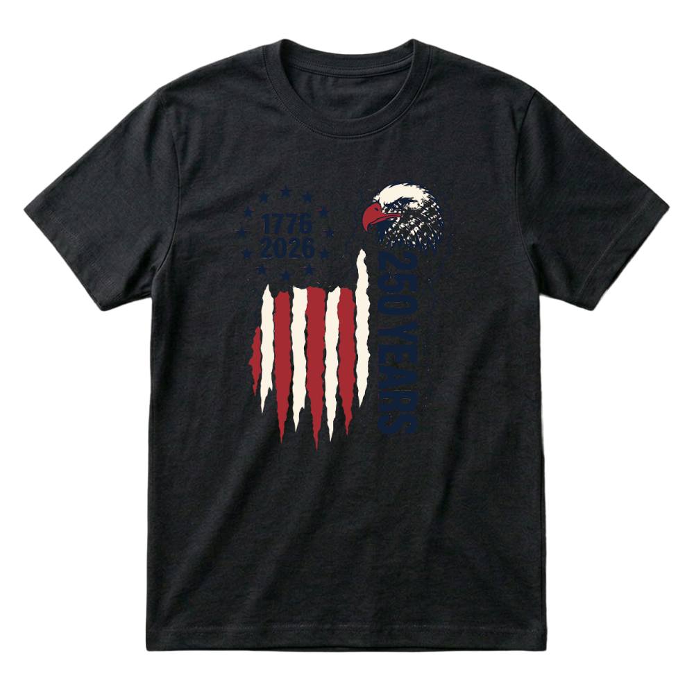 Product 250 Years America Semiquincentennial Eagle T-Shirt