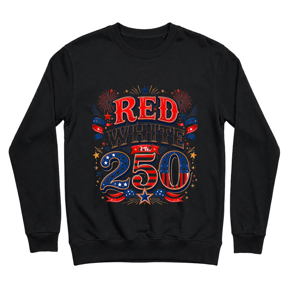 Product 4th of July 250 Years USA Firework Unisex Sweatshirt