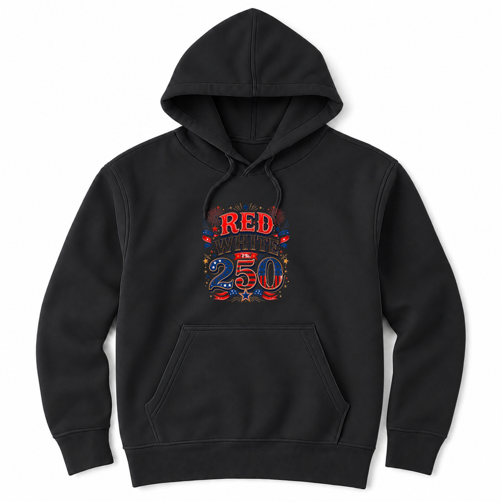Product 4th of July 250 Years USA Firework Unisex Hoodie
