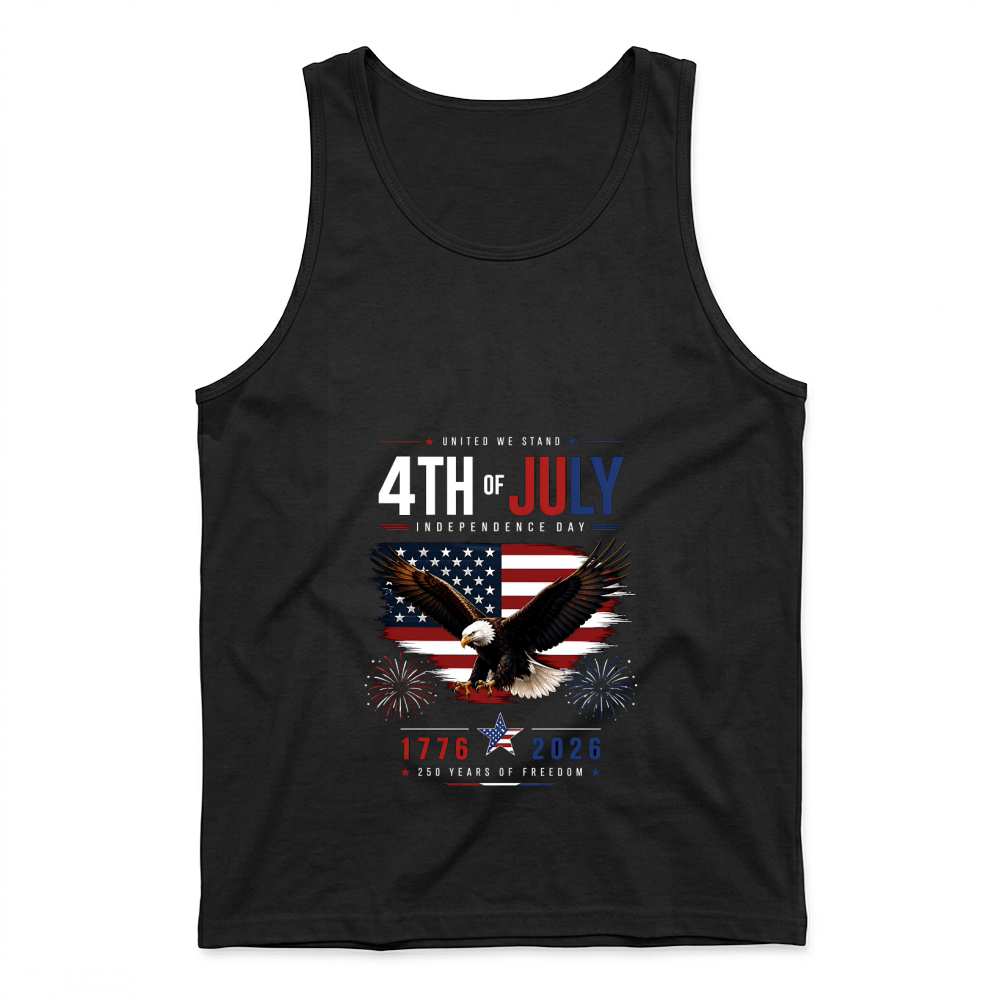 Product United We Stand 4th Of July Independence Day 1776 2026 250 Years Freedom Tank Top