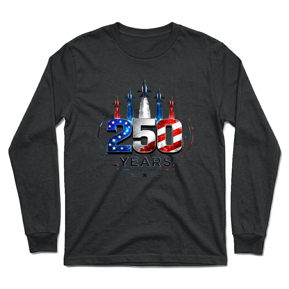 Product USA 250 Years Anniversary 1776 2026 Unisex Longsleeve