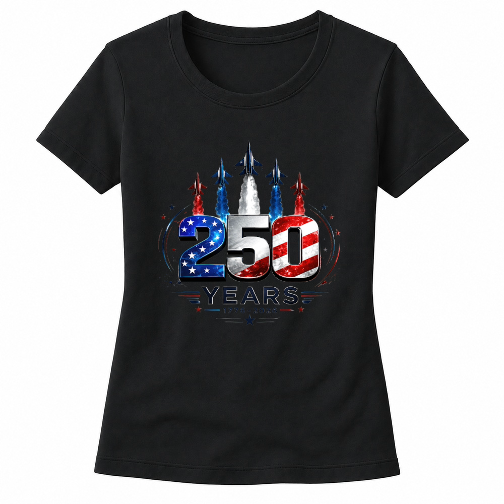 Product USA 250 Years Anniversary 1776 2026 Women's T-shirts