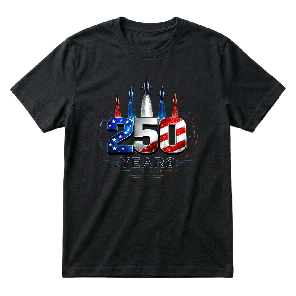 Product USA 250 Years Anniversary 1776 2026 T-Shirt