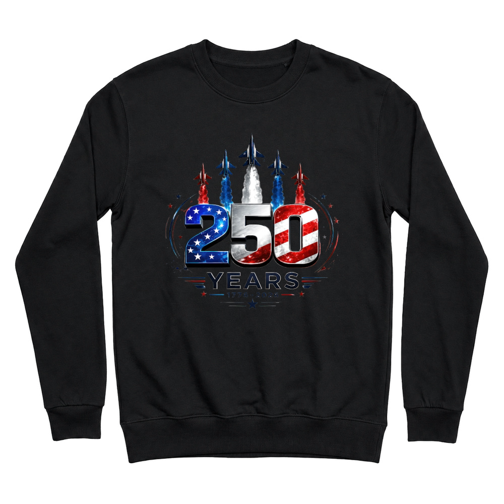 Product USA 250 Years Anniversary 1776 2026 Unisex Sweatshirt