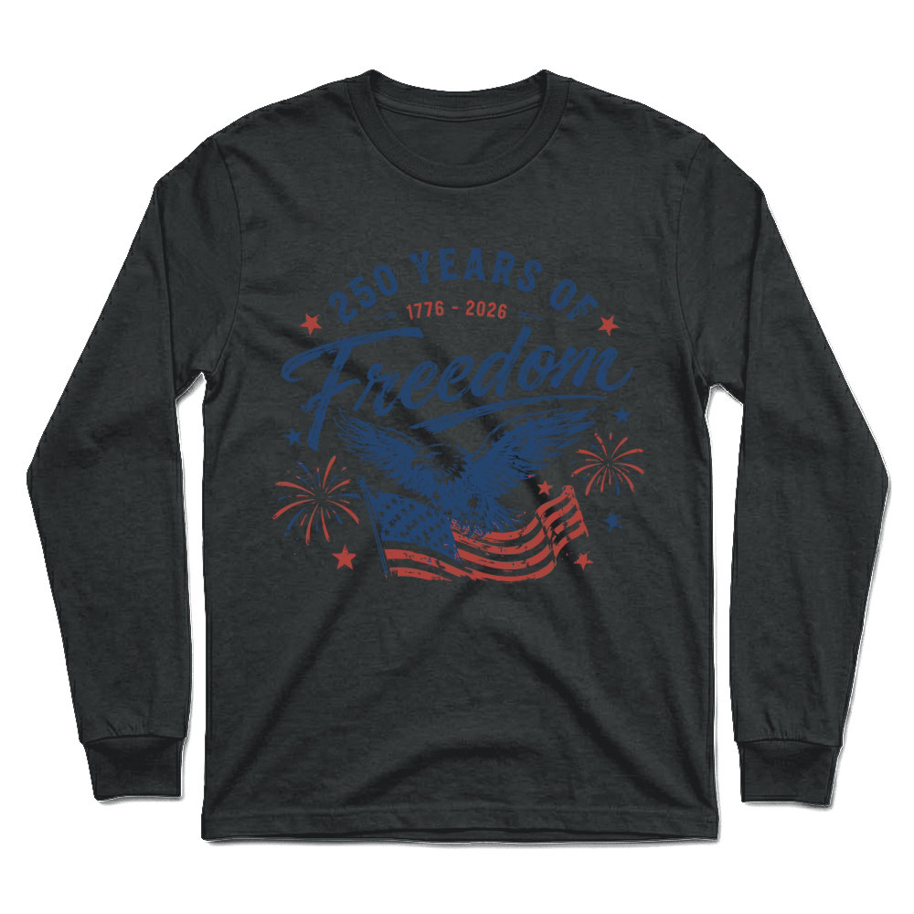 Product USA 250 Years of Freedom 1776 2026 Unisex Longsleeve