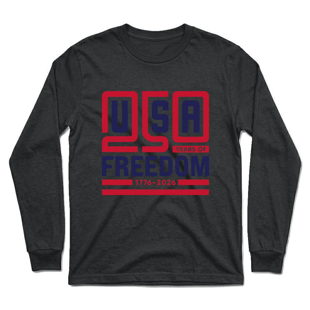 Product USA 250 Years of Freedom 1776 2026 Unisex Longsleeve