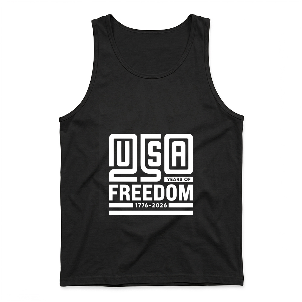 Product USA 250 Years of Freedom 1776 2026 Tank Top