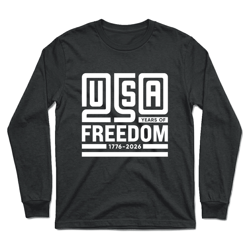 Product USA 250 Years of Freedom 1776 2026 Unisex Longsleeve