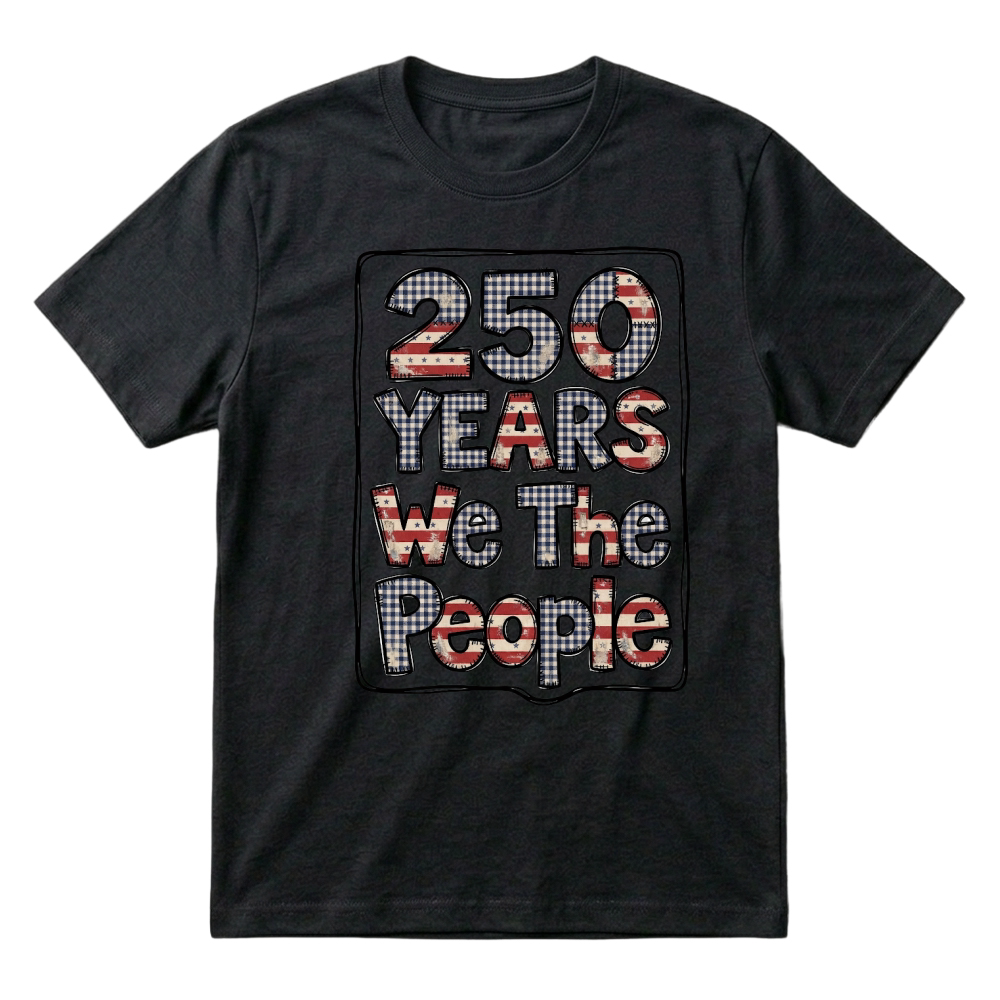Product patriotic graphic 250 years we the people T-Shirt