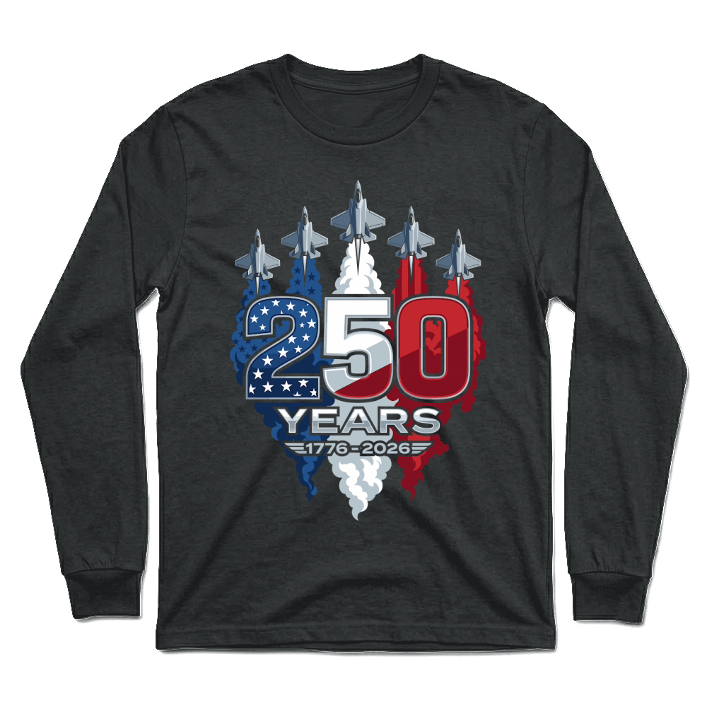 Product 250 Years Patriotic USA 1776 2026 Unisex Longsleeve