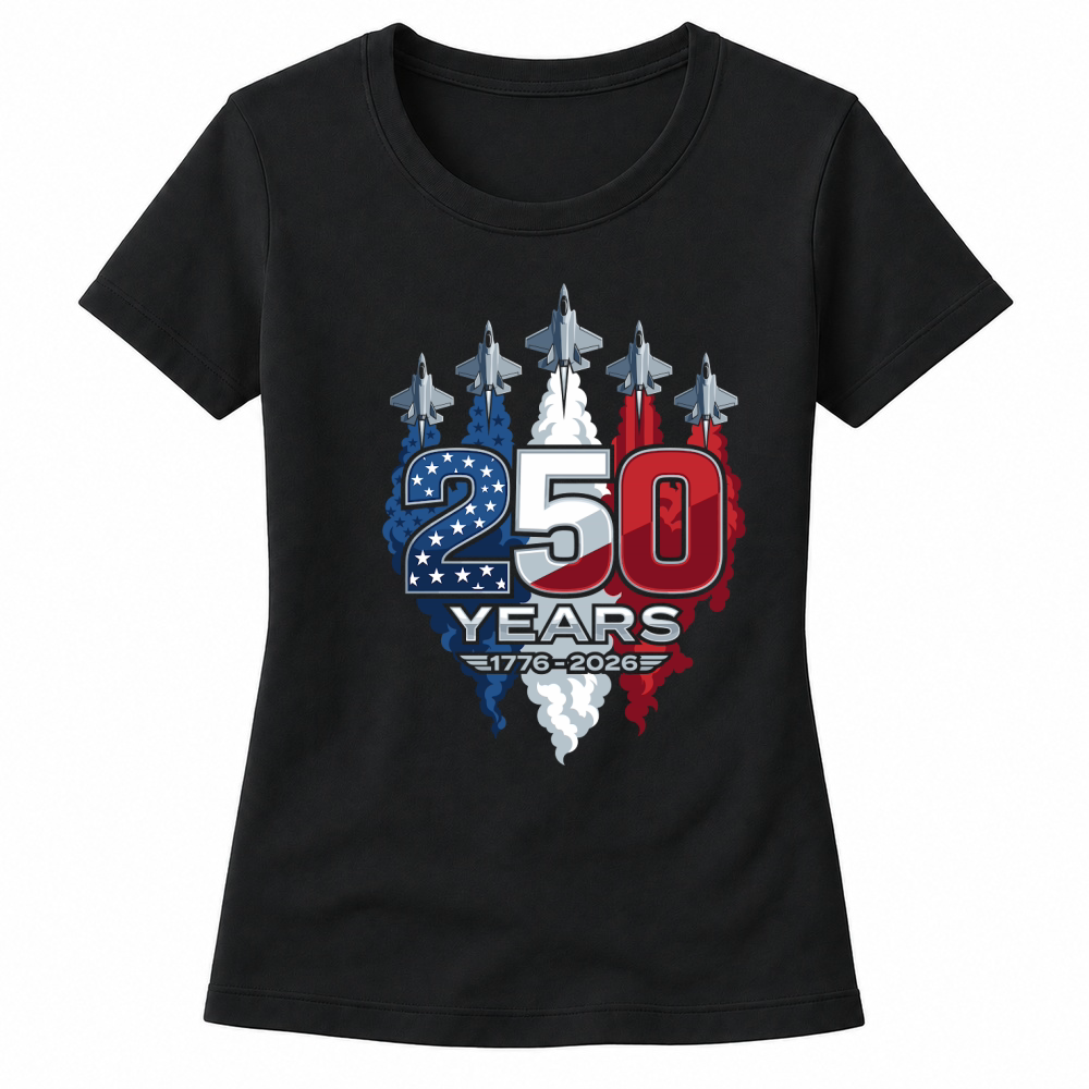 Product 250 Years Patriotic USA 1776 2026 Women's T-shirts