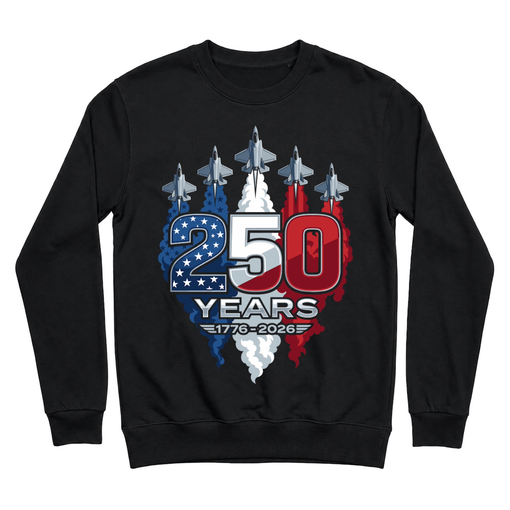 Product 250 Years Patriotic USA 1776 2026 Unisex Sweatshirt