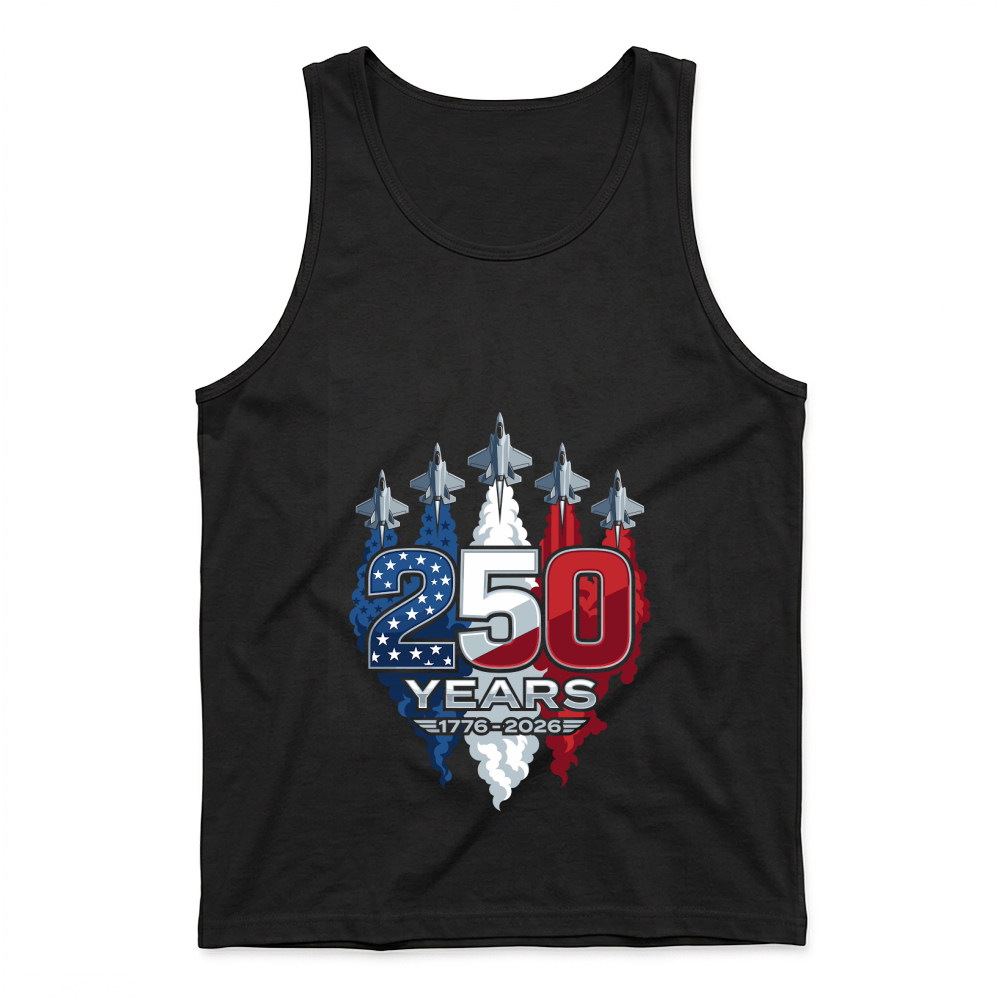 Product 250 Years Patriotic USA 1776 2026 Tank Top