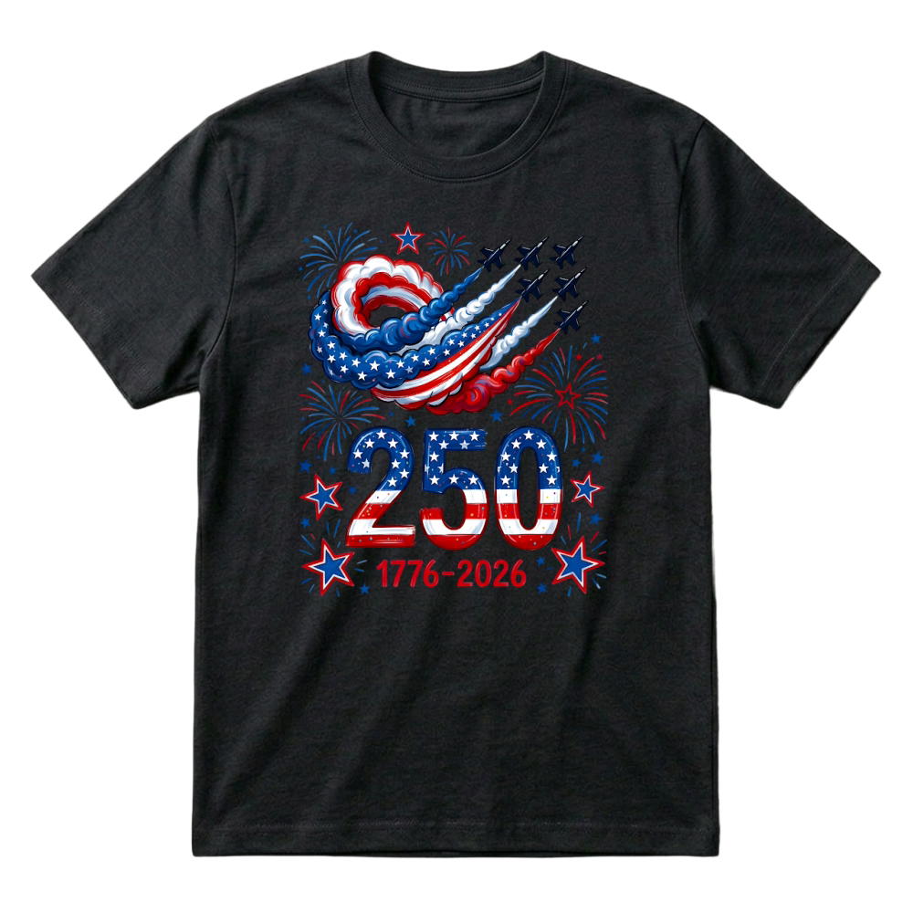 Product America Anniversary 250 Years Jet Air T-Shirt