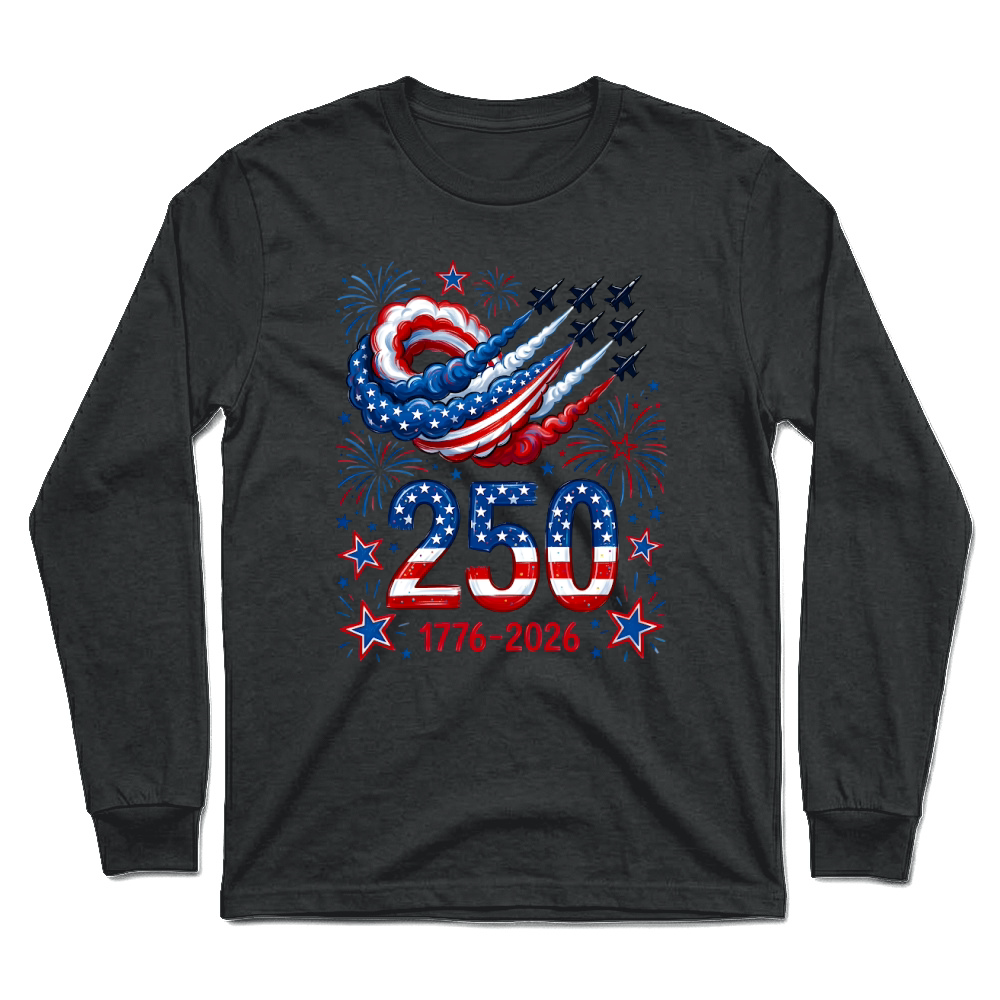 Product America Anniversary 250 Years Jet Air Unisex Longsleeve