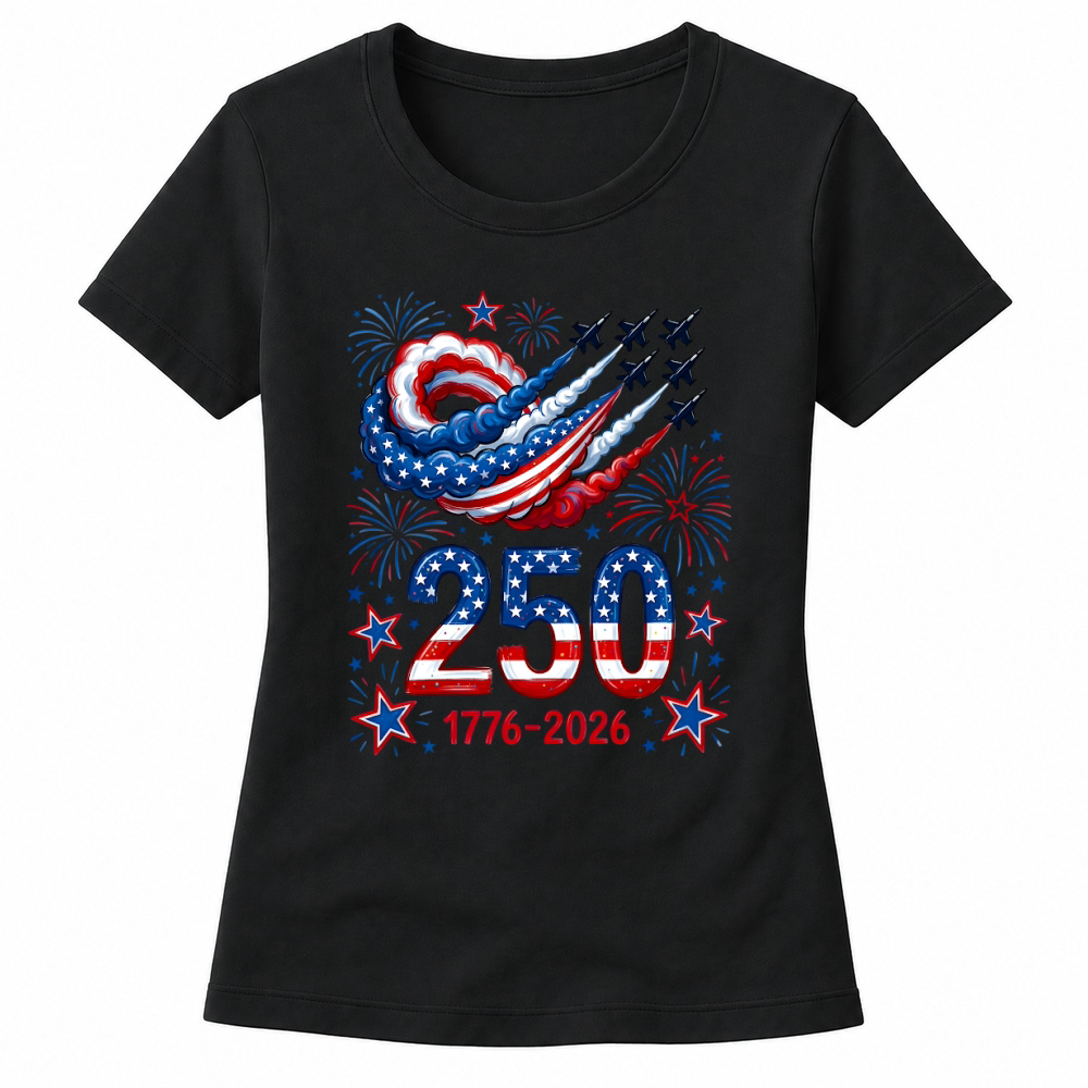 Product America Anniversary 250 Years Jet Air Women's T-shirts